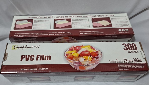 FILME PVC COM SERRILHA 280X300 METROS